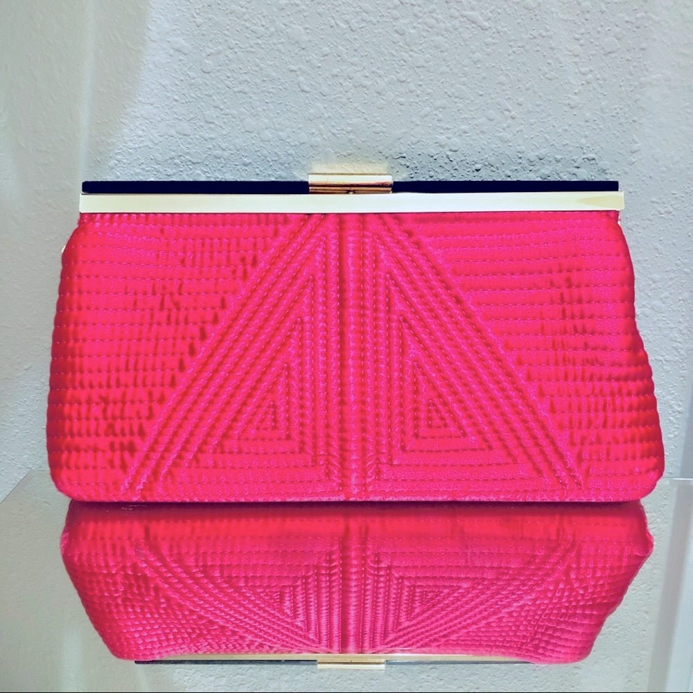 Beautiful quilt clutch bag